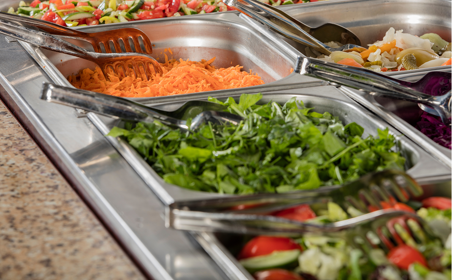 Lunchbox area and cafeteria