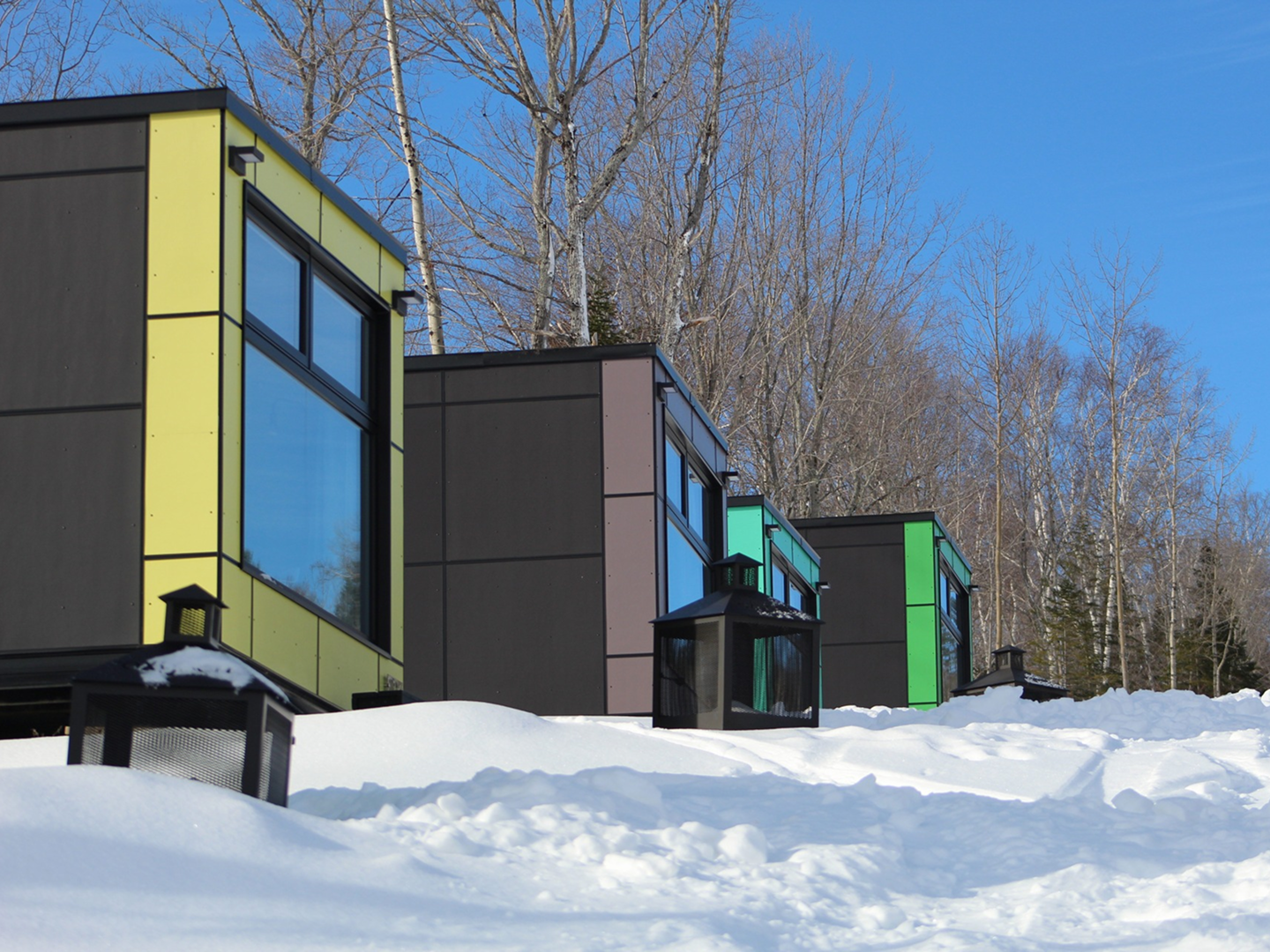 Mini chalet Coolbox
